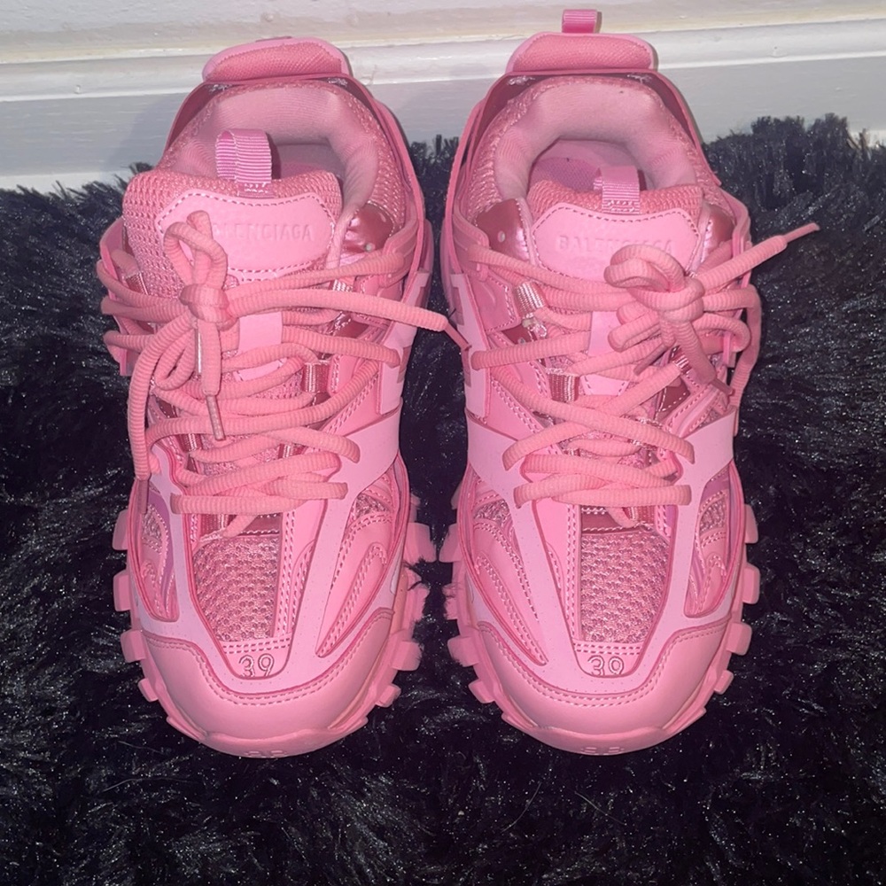 BALENCIAGA women's track sneaker in pink